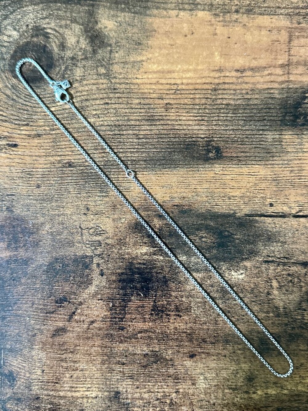 David Yurman Box Chain Necklace in Sterling Silver - 1.7mm - 18"